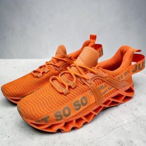 Just So So Blade Athletic Shoes Womens 8.5 EU 39 Orange Streetwear Avant-garde